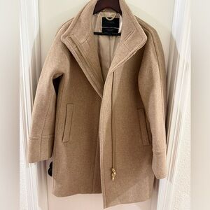 J.Crew Toscana coat in Italian stadium-cloth wool blend